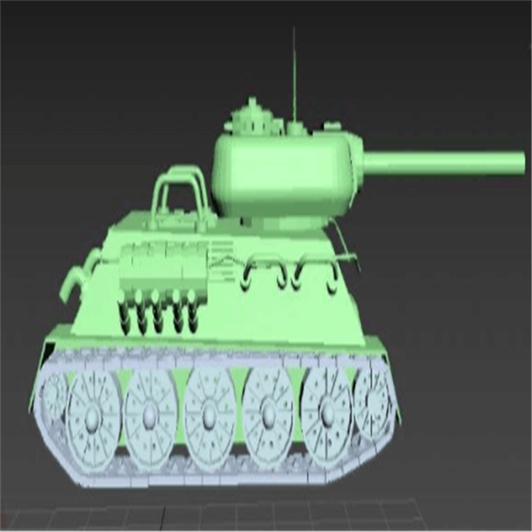 龙安充气军用坦克模型